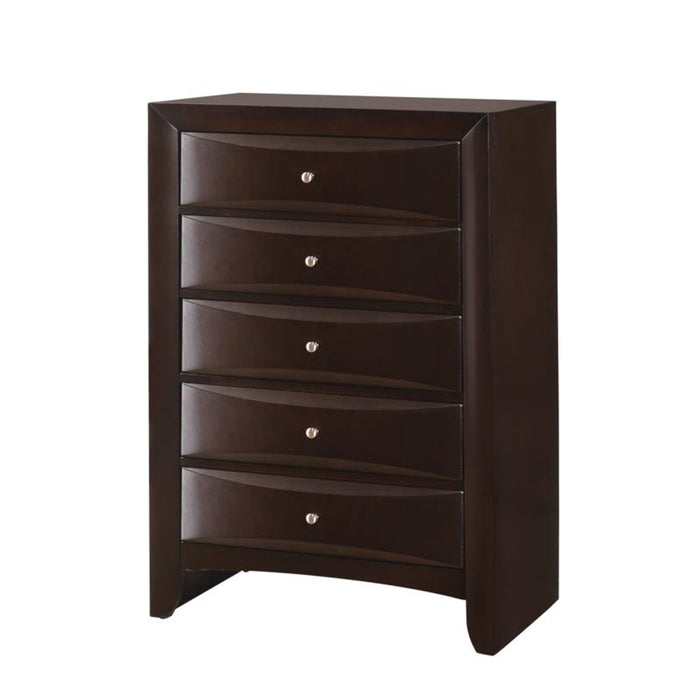 Crown Mark Emily Chest in Dark Cherry image