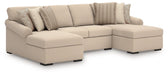 LadyMae Sectional with Chaise - Esencia Home Furniture (Fontana, CA)