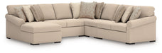 LadyMae Sectional with Chaise - Esencia Home Furniture (Fontana, CA)