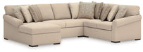 LadyMae Sectional with Chaise - Esencia Home Furniture (Fontana, CA)