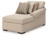 LadyMae Sectional with Chaise - Esencia Home Furniture (Fontana, CA)