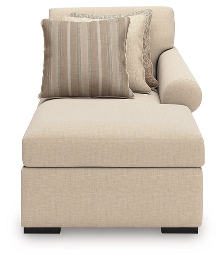 LadyMae Sectional with Chaise - Esencia Home Furniture (Fontana, CA)