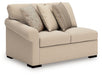 LadyMae Sectional with Chaise - Esencia Home Furniture (Fontana, CA)