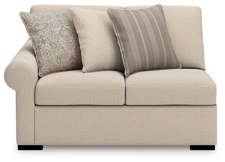 LadyMae Sectional with Chaise - Esencia Home Furniture (Fontana, CA)