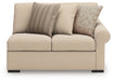 LadyMae Sectional with Chaise - Esencia Home Furniture (Fontana, CA)