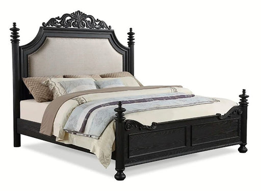 Crown Mark Furniture Kingsbury King Panel Bed in Black B1130-K image