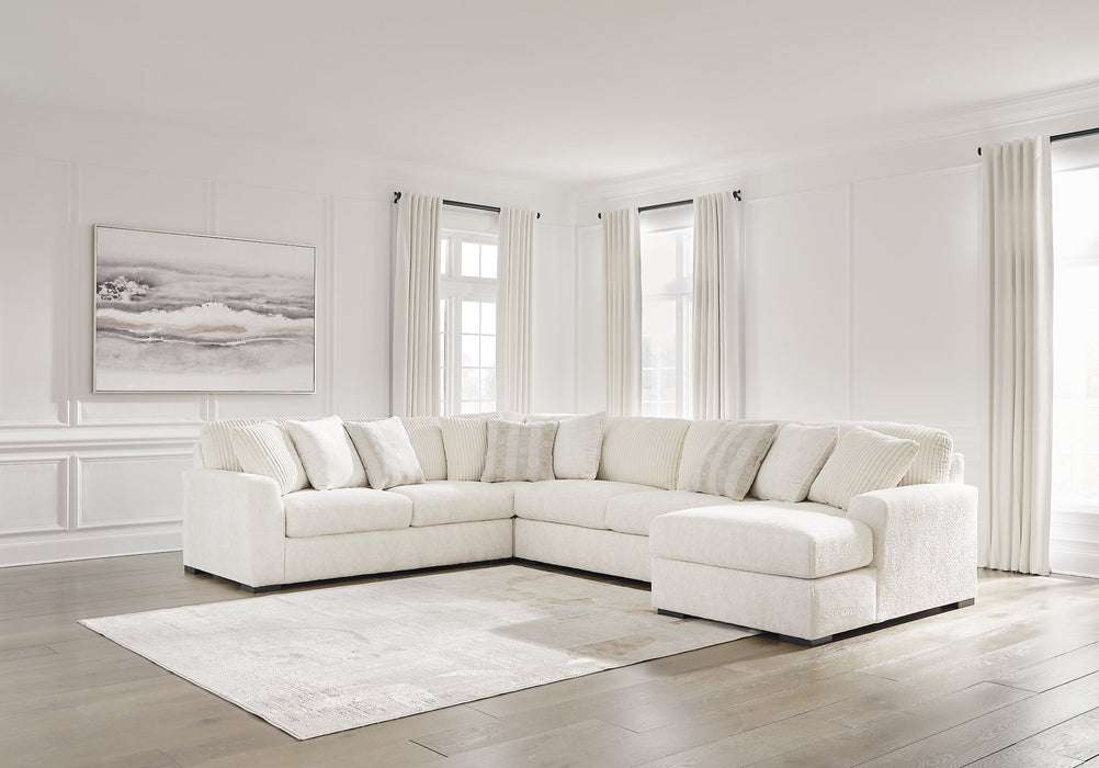 Chessington Sectional with Chaise - Esencia Home Furniture (Fontana, CA)