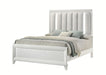 Crown Mark Furniture Cressida King Upholstered Panel Bed in White B7300-K image