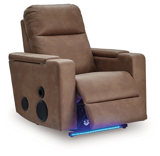 Lorrenton Power Glider Recliner with Audio System - Esencia Home Furniture (Fontana, CA)