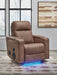 Lorrenton Power Glider Recliner with Audio System - Esencia Home Furniture (Fontana, CA)