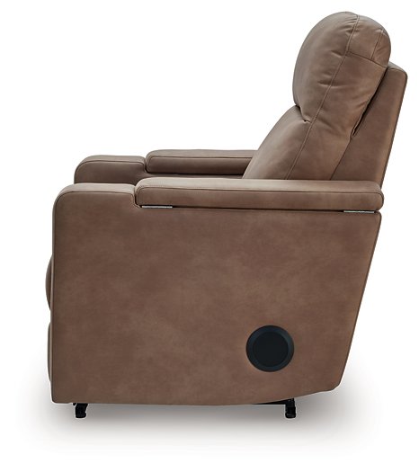 Lorrenton Power Glider Recliner with Audio System - Esencia Home Furniture (Fontana, CA)