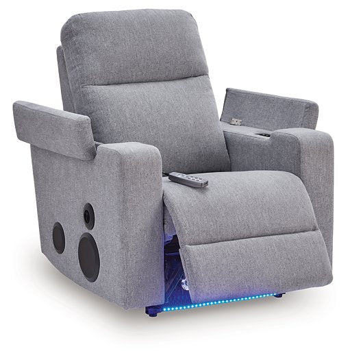 Pineland Power Glider Recliner with Audio System
