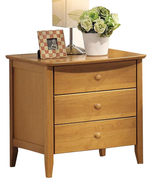 Acme San Marino Youth 3-Drawer Nightstand in Maple 08948 image