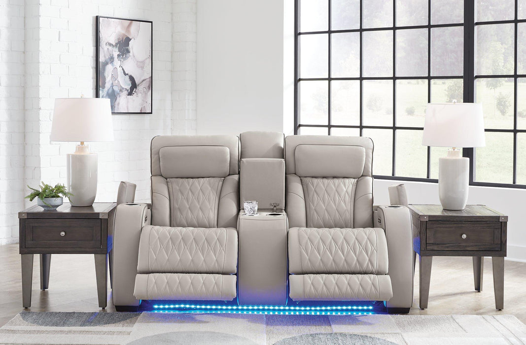 Boyington Power Reclining Loveseat with Console