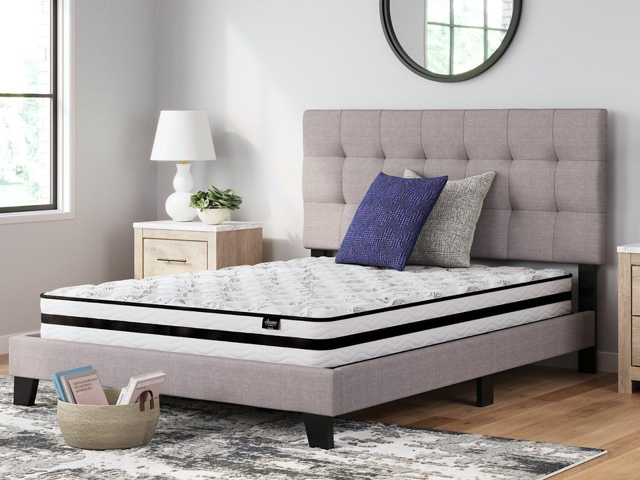 8 Inch Chime Innerspring Mattress Set - Esencia Home Furniture (Fontana, CA)