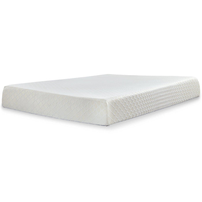 10 Inch Chime Memory Foam Mattress Set - Esencia Home Furniture (Fontana, CA)