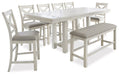Robbinsdale Dining Package - Esencia Home Furniture (Fontana, CA)
