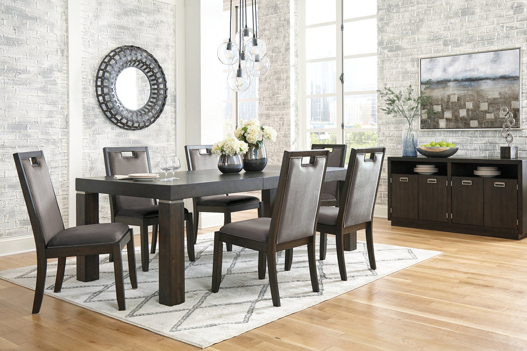 Hyndell 8-Piece Dining Package
