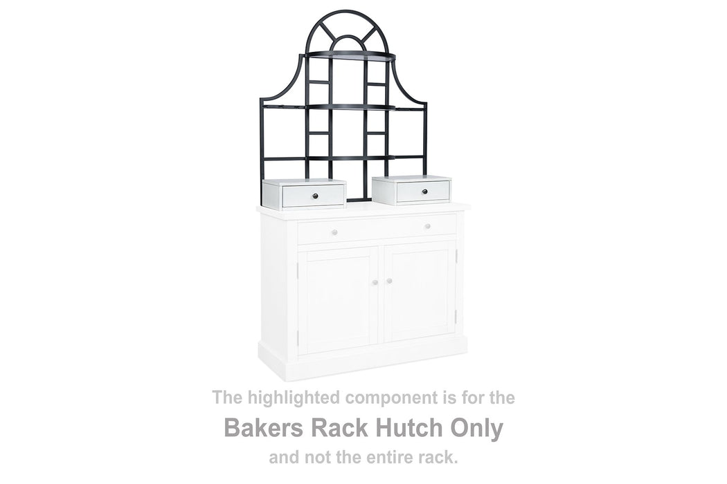 Greddinton Bakers Rack - Esencia Home Furniture (Fontana, CA)
