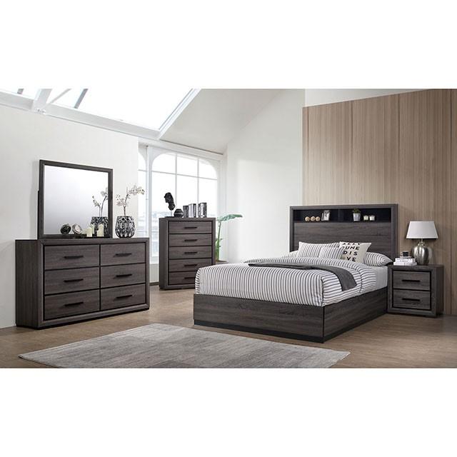 Conwy Gray Queen Bed