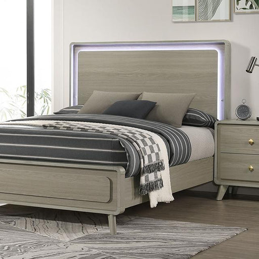 Rainier E.King Bed - Esencia Home Furniture (Fontana, CA)