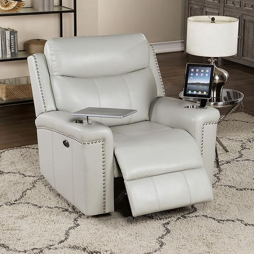 FLORINE Power Glider Recliner, Light Gray image