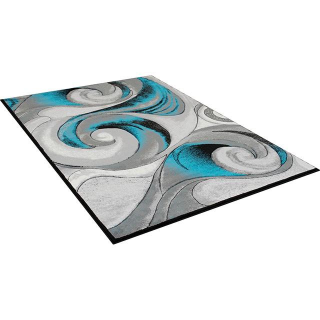 Niksar Turquoise 5' X 7' Area Rug