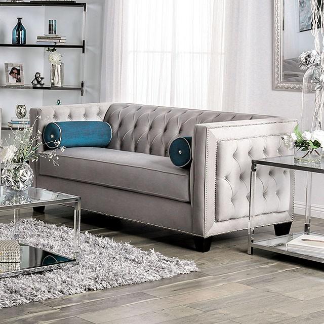 Silvan Gray Love Seat image