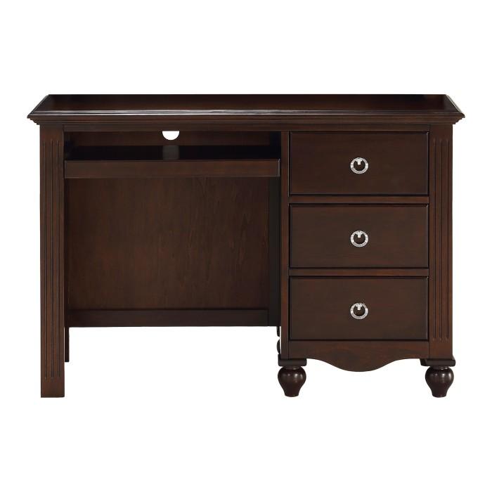 Homelegance Furniture Meghan 3-Drawer Writing Desk in Espresso image