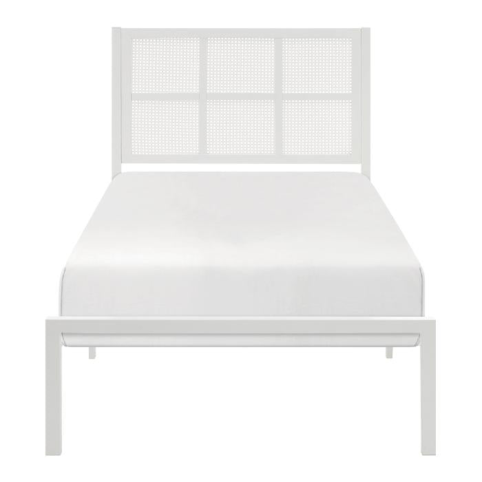 1635WHT-1-Youth Twin Platform Bed image