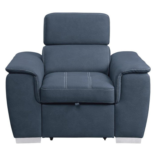 8228BU-1 - Chair with Pull-out Ottoman image