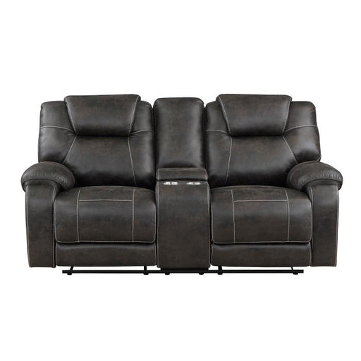 8560PM-2 - Double Reclining Love Seat with Center Console image