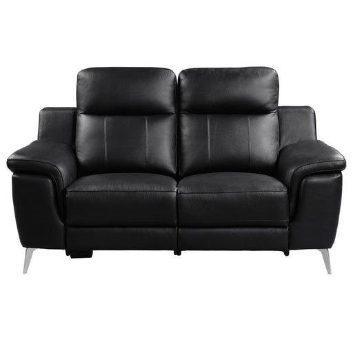 9360BLK-2PW* - (2)Power Double Reclining Love Seat image