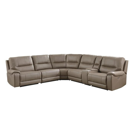 9429TP*6LRRRPWH - (6)6-Piece Modular Power Reclining Sectional with Power Headrests image