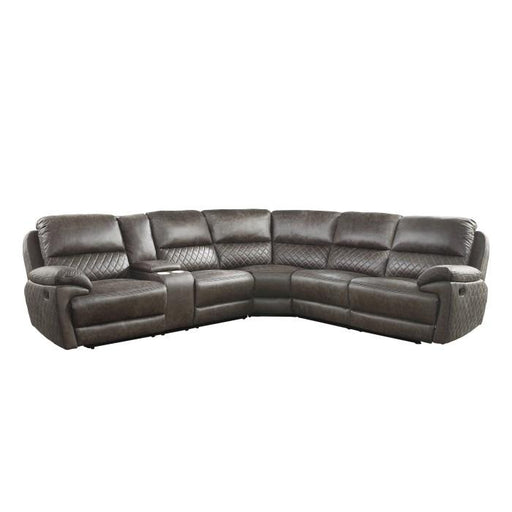 9510*SC - (3)3-Piece Reclining Sectional with Left Console image