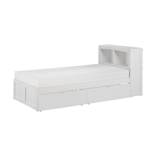 B2053BCW-1T* - (3) Twin Bookcase Bed with Storage Boxes image