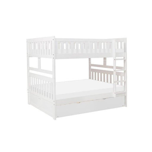 B2053FFW-1*R - (4) Full/Full Bunk Bed with Twin Trundle image