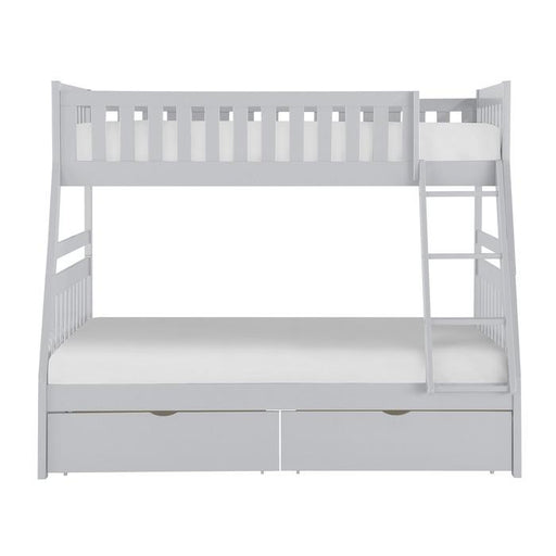 B2063TF-1*T - (4) Twin/Full Bunk Bed with Storage Boxes image