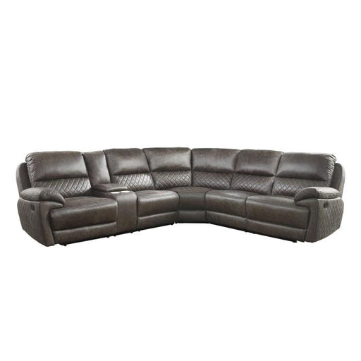 9510SC - (3)3-Piece Reclining Sectional with Left Console image