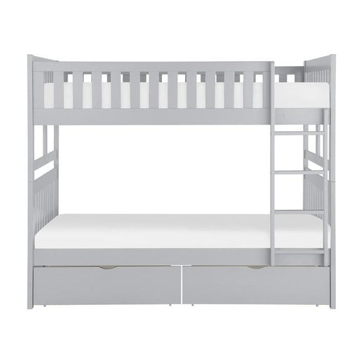 B2063FF-1T - (4) Full/Full Bunk Bed with Storage Boxes image