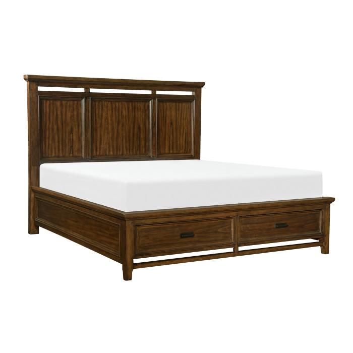 Frazier Park (3)California King Platform Bed with Footboard Storage