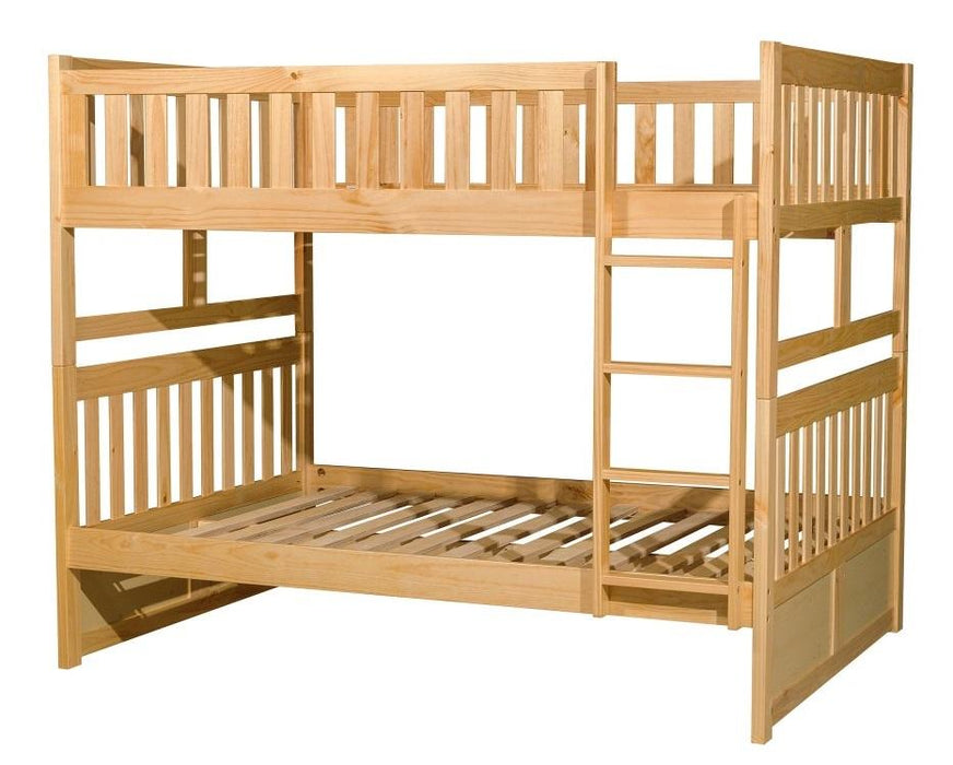 Bartly Full/Full Bunk Bed in Natural B2043FF-1