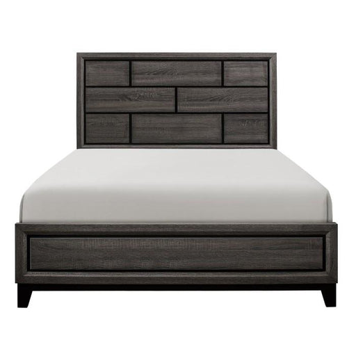 Davi Full Panel Bed in Gray 1645F-1 image