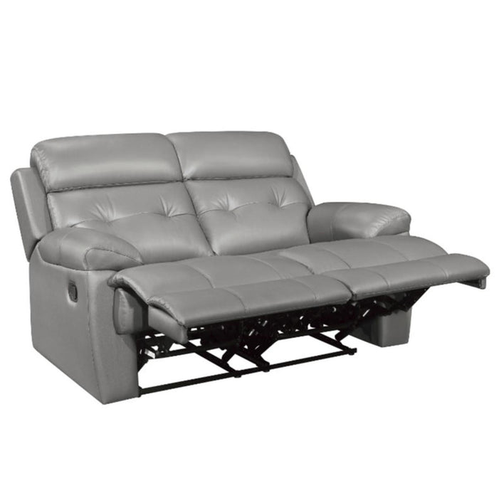 Lambent Double Reclining Loveseat in Gray