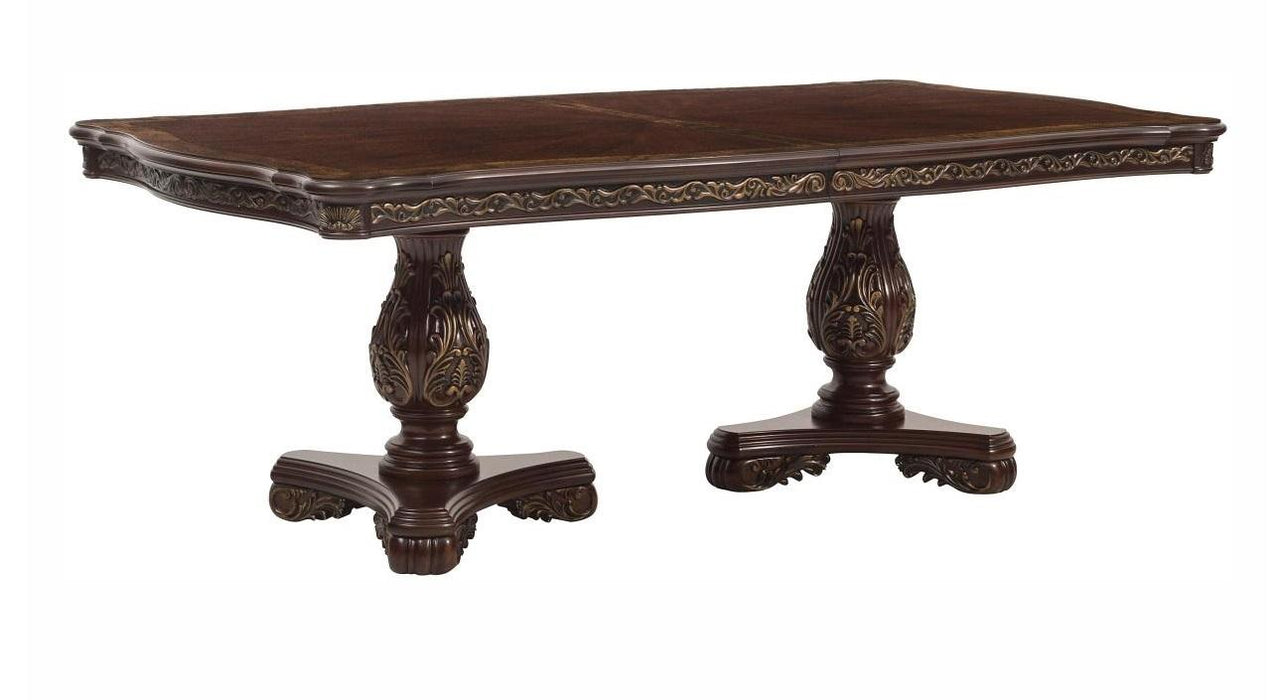 Deryn Park Dining Table in Dark Cherry 2243-114