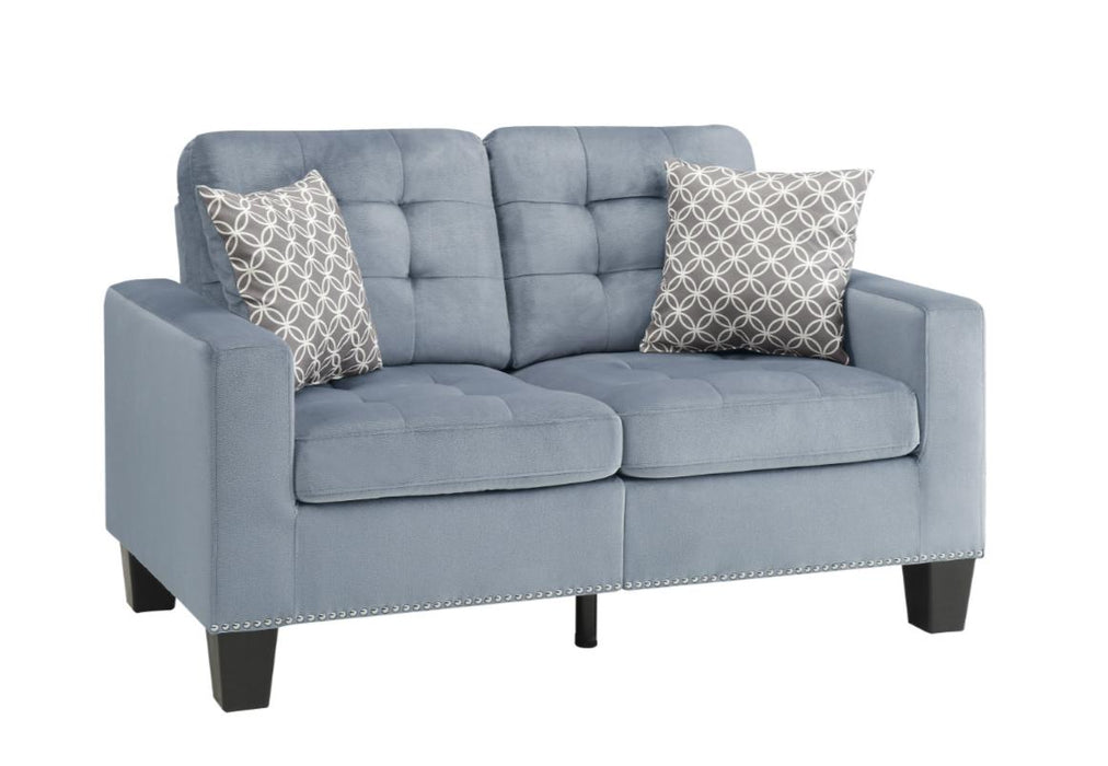 Lantana Loveseat in Gray 9957GY-2