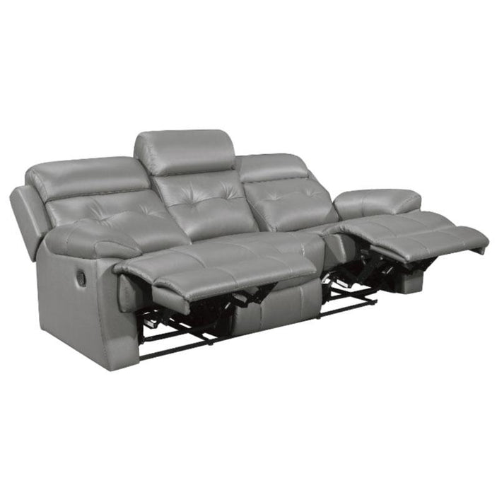 Lambent Double Reclining Sofa in Gray