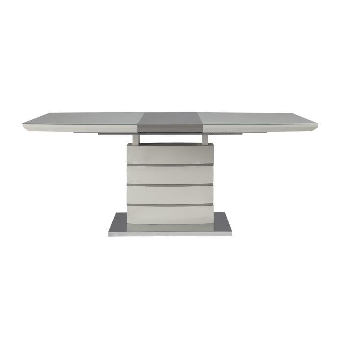 Glissand Dining Table in White & Gray 5599-71 image