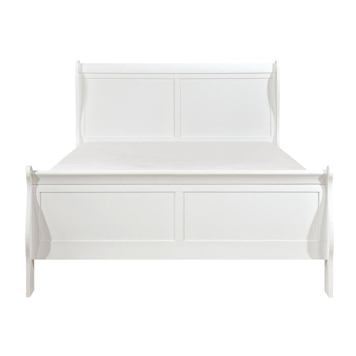 Mayville Full Sleigh Bed in White 2147FW-1 image