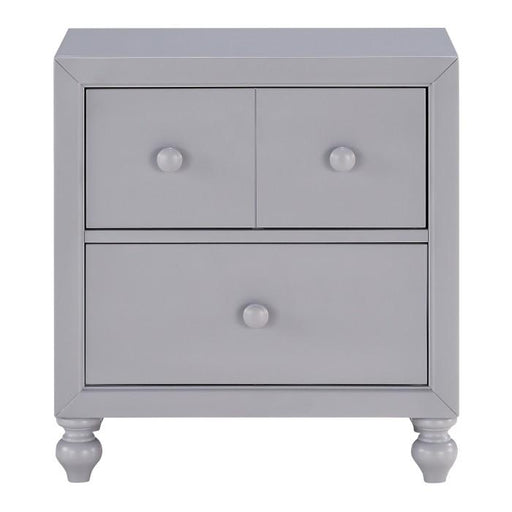 Wellsummer 2 Drawer Nightstand in Gray 1803GY-4 image